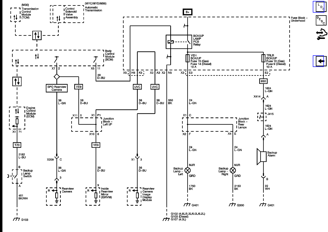 Silverado Backup Camera Wiring Diagram from www.adcmobile.com