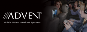 Advent Touch-Screen DVD Headrests