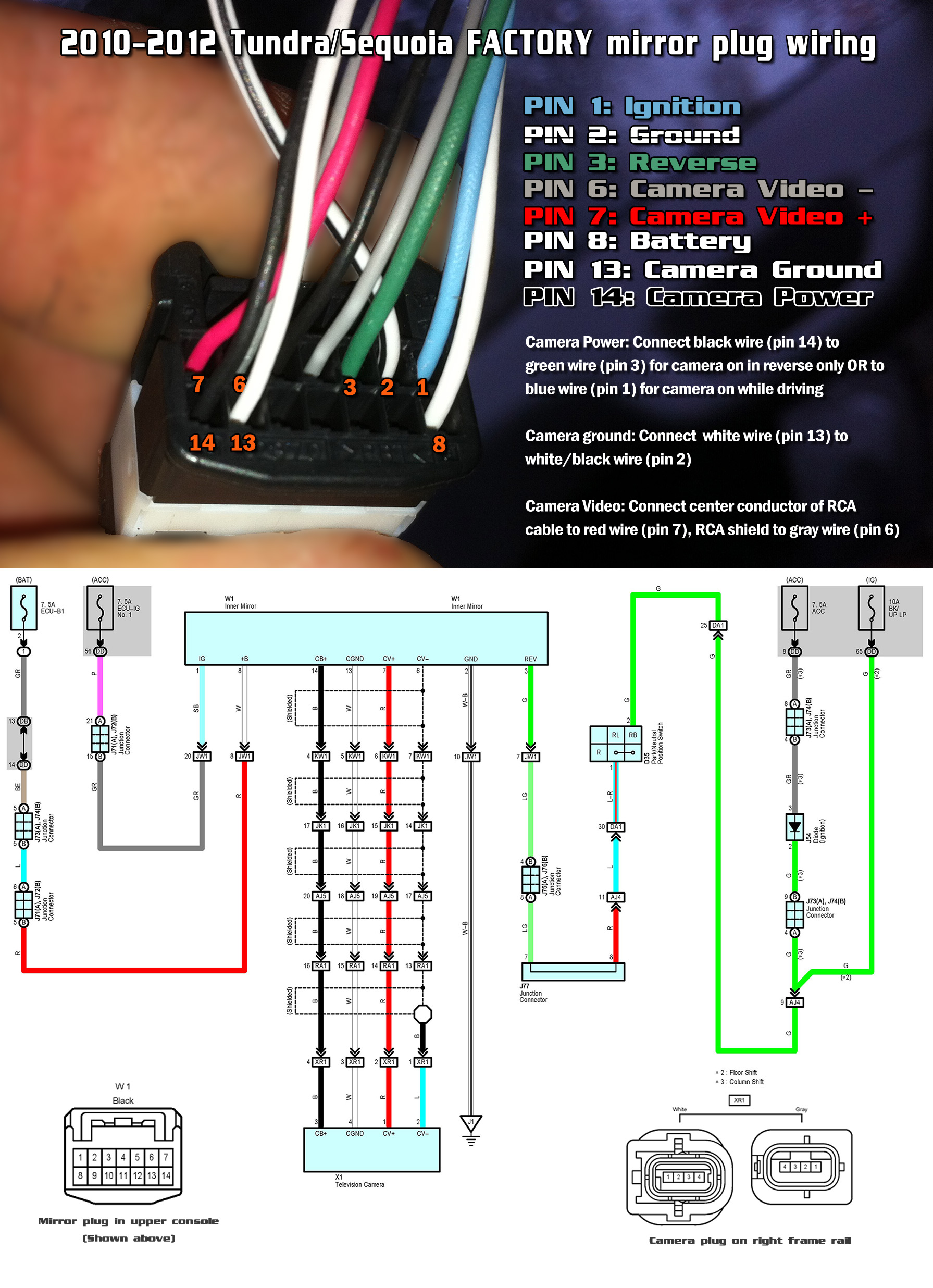 2012 Toyota Rav4 Oem Backup Camera Wiring Diagram from www.adcmobile.com