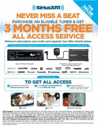 3 Months Free SXM
