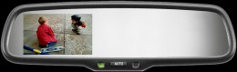 GENK-335S Autodimming Mirror Monitor w/Compass