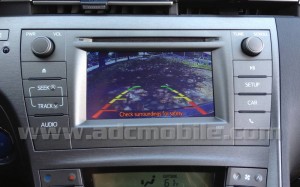 2013 Prius Camera Display