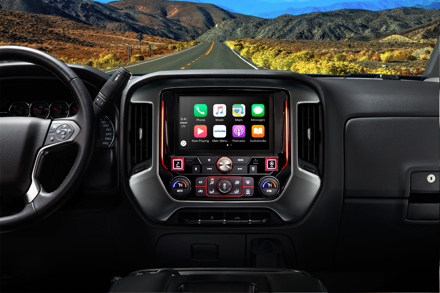 Alpine Restyle GM Truck Mechless Receiver i209-GM – ADC Mobile