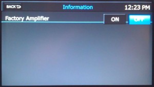 Bose amplifier setting Bose amplifier setting