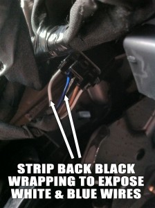 Identify and prepare factory camera wires