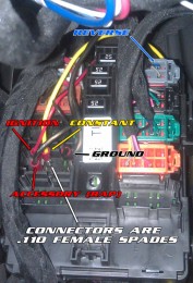 Left I/P Junction Block