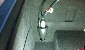MediaLink pod in center console