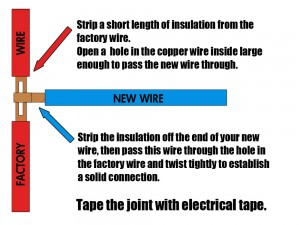 Basic Wiring - "T" Connection