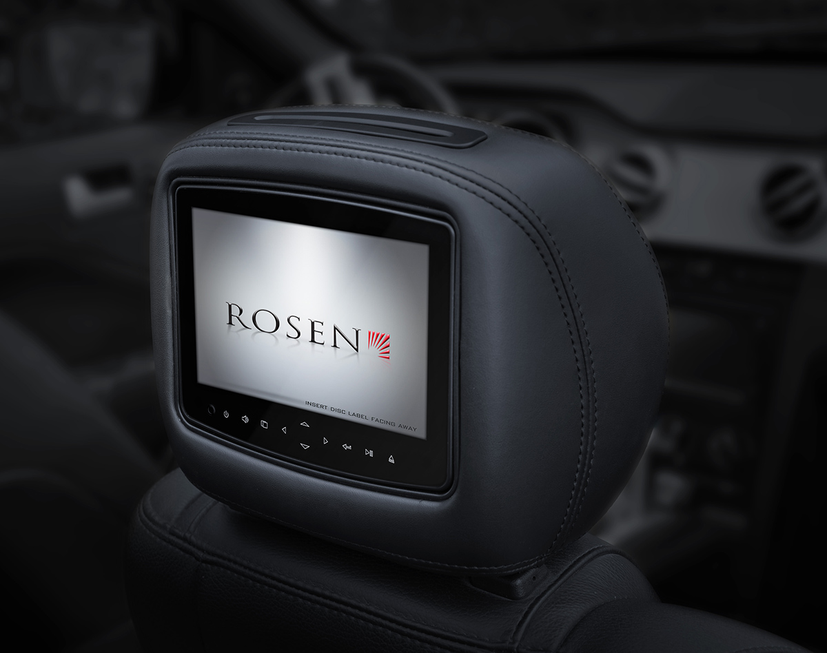 Ford headrest dvd entertainment system
