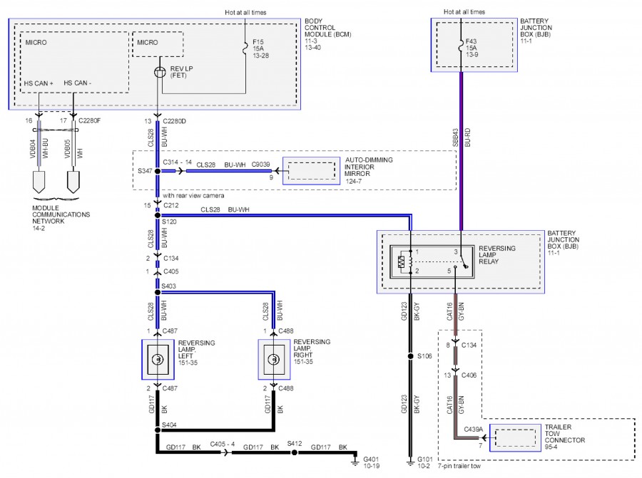 2012 F150 Reverse Lights