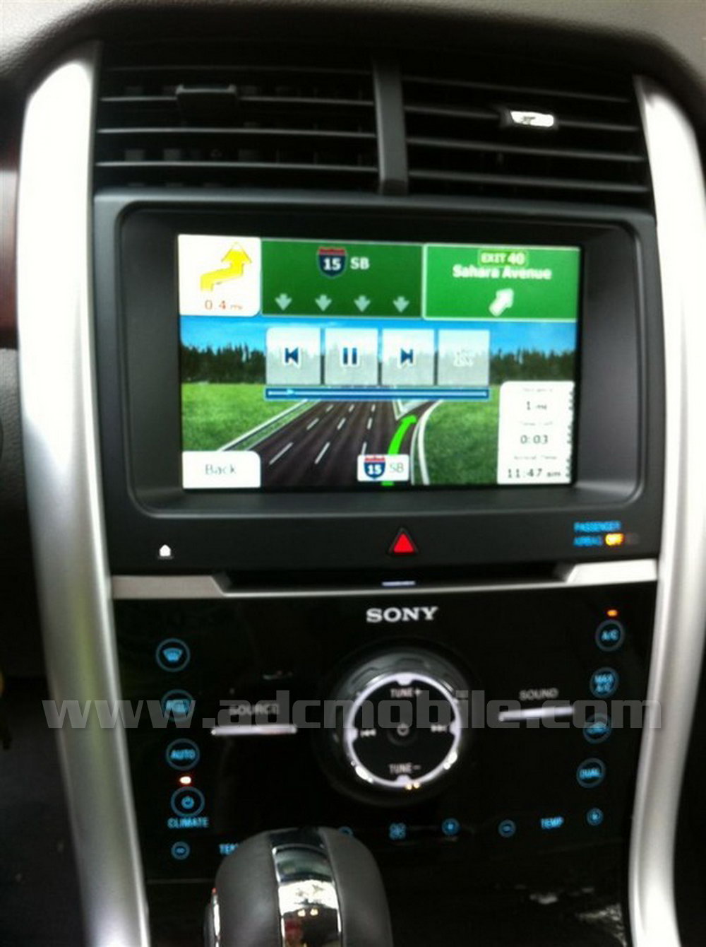Ford edge navigation system 2012 #7