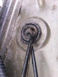 Parking brake cable grommet