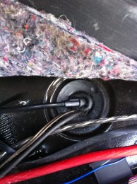 Parking brake cable grommet