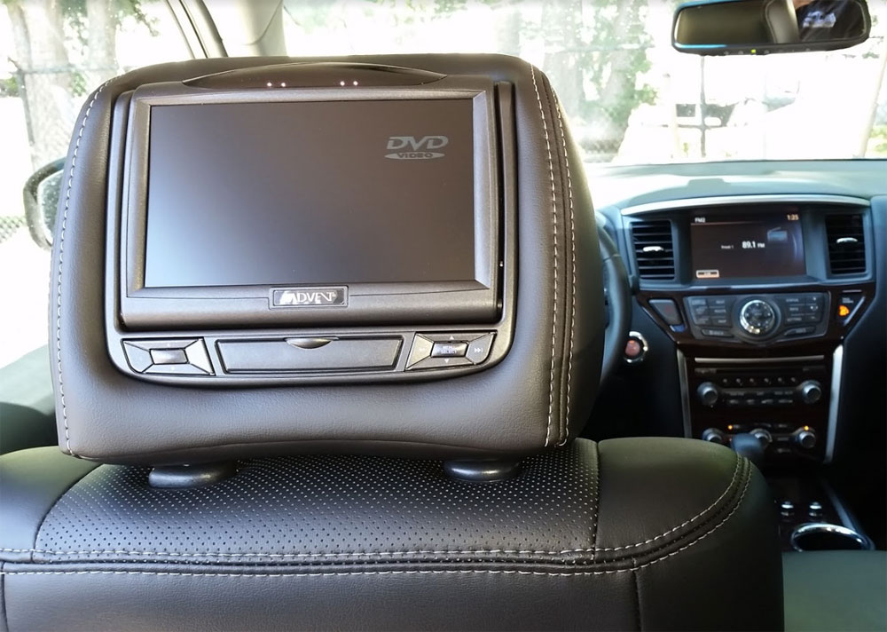 Advent 7″ Single DVD Headrest System ADC Mobile