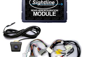 Rear Camera w/AV Input for Chrysler/Jeep/Dodge