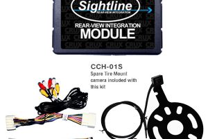 Spare Tire Camera w/AV Input for Jeep Wrangler