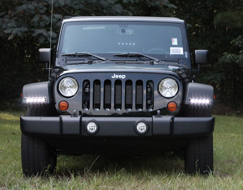 Jeep JK: LED Daytime Running Light Kit – ADC Mobile