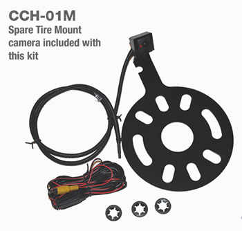 Spare Tire Camera w/Moving Lines & AV Input for Jeep Wrangler – ADC Mobile
