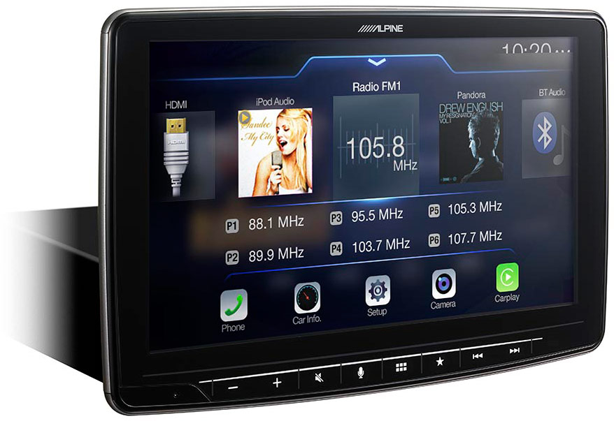 Alpine HALO ILXF309 Multimedia Receiver ADC Mobile