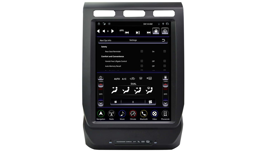 Gen 4 T Style Radio For 15 Ford F Series Adc Mobile