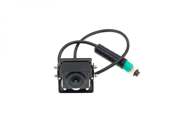 Black Wide Angle AHD/CVBS Camera 180 Degree View