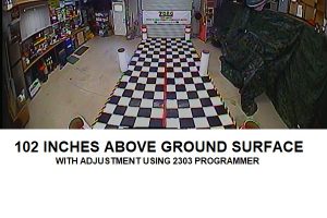Adjustable Flush Mount Digital 190 Degree View Camera - Image 5