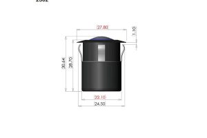 Adjustable Flush Mount Digital 190 Degree View Camera - Image 4