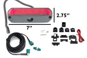 LVDS (Digital) Camera Relocation Kit - 3rd Brakelight Housing