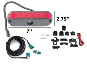 LVDS (Digital) Camera Relocation Kit - 3rd Brakelight Housing