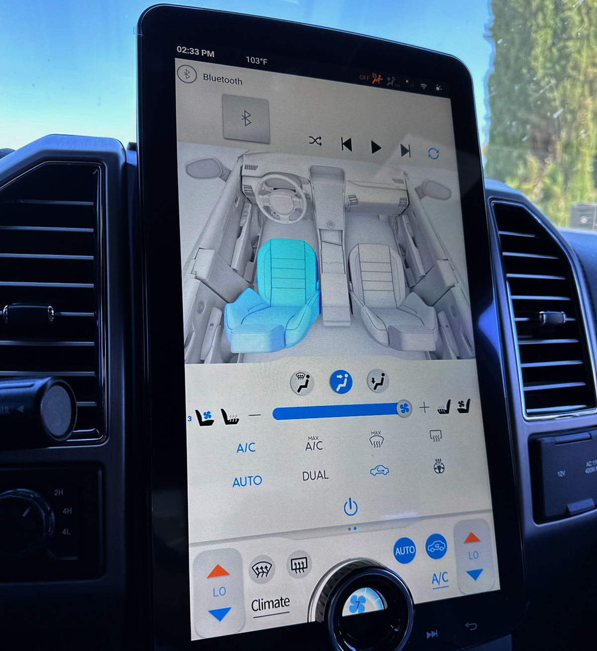 XL “T” Style Radio for 2015-22 Ford F-Series - Image 5