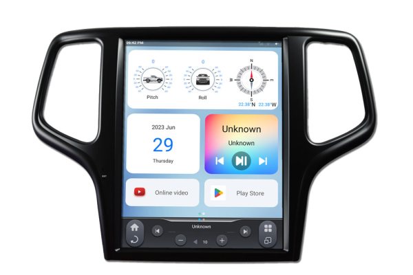 GEN 6 “T” Style Radio for Jeep Grand Cherokee