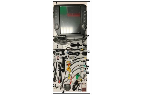 Replacement Parts for 2014-19 GM Linkswell T-Style Radios