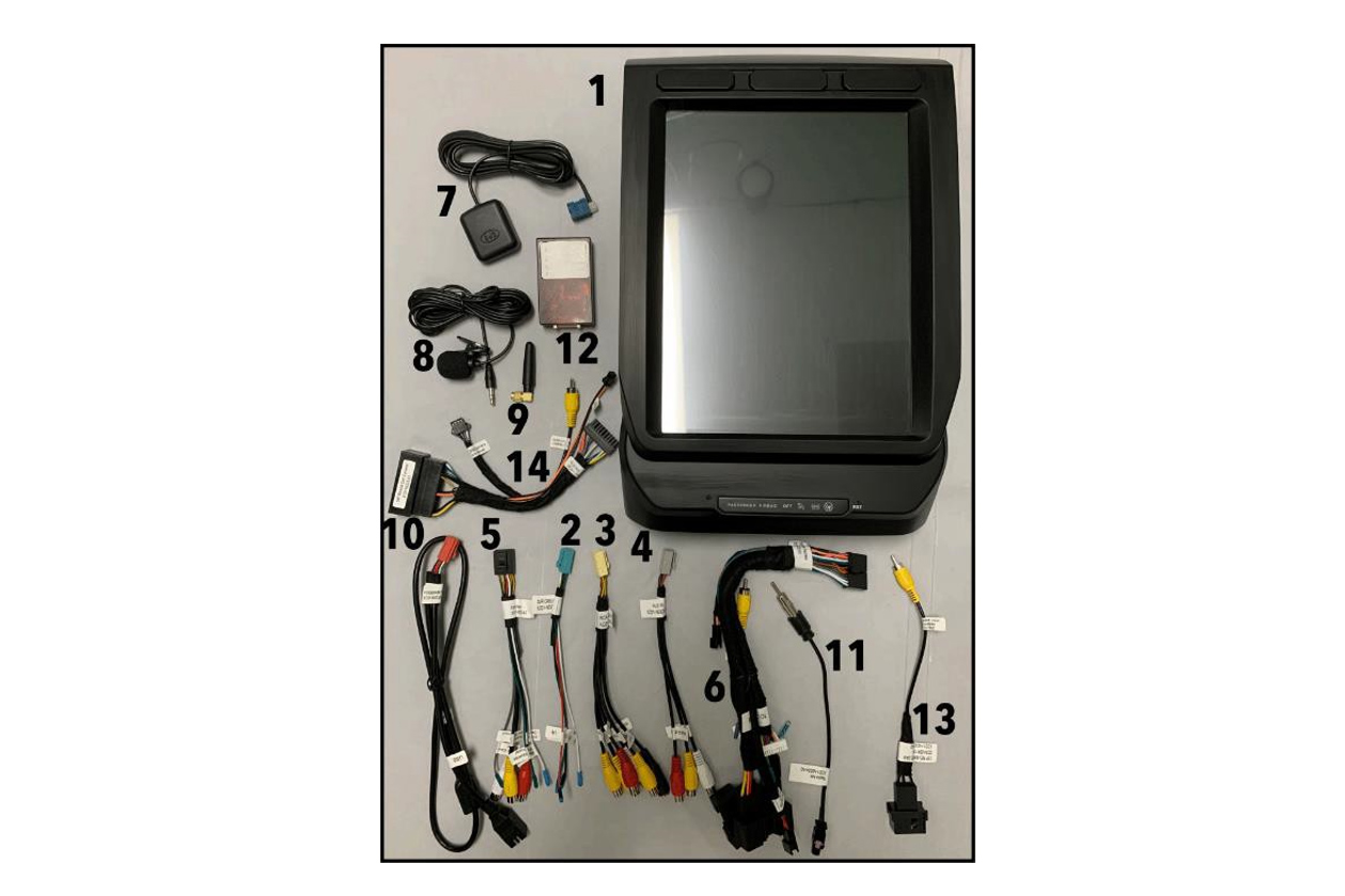 Replacement Parts for 2015-22 F-Series Linkswell T-Style Radios