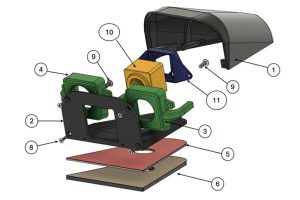 Digital Rear-view Mirror Camera Relocation Kit - Image 4