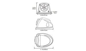 Black Side Mount Commercial Grade Camera - Image 4
