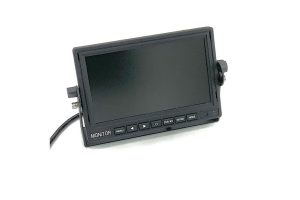 7″ HD 4-Input Quad View Monitor w/DVR