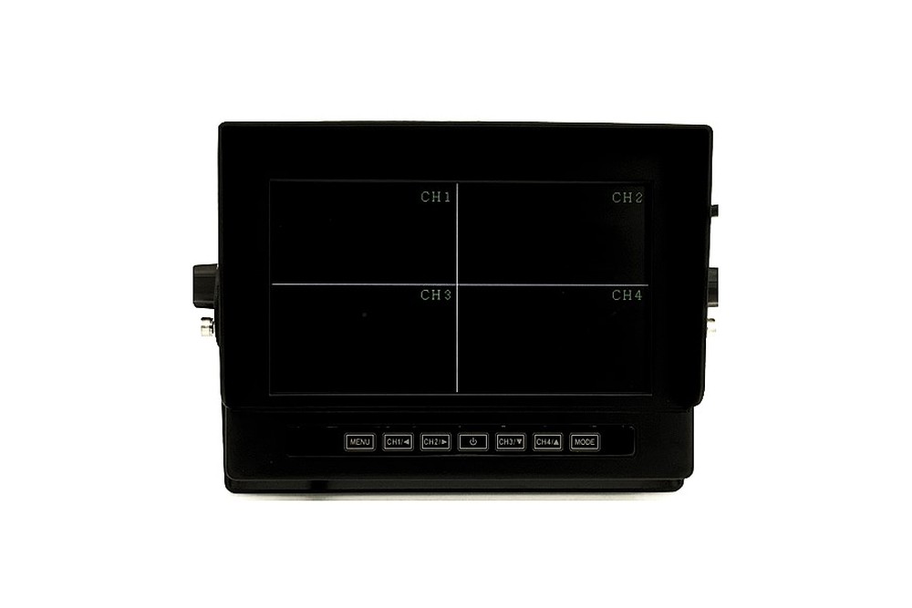 7″ HD 4-Input Quad View Water-Resistant Monitor - Image 5