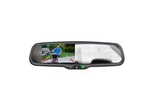 Rear View Mirror w/4.3″ Monitor